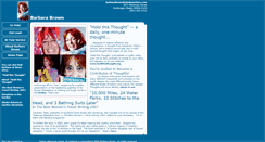 Desktop Screenshot of barbarabrown.alaskawriters.com